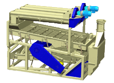 LMC Bean Polisher — edible bean and pulse cleaning equipment final finishing step, supplied by Vistasort