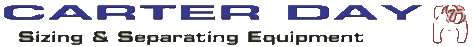 Carter Day Sizing and Separating Equipment logo