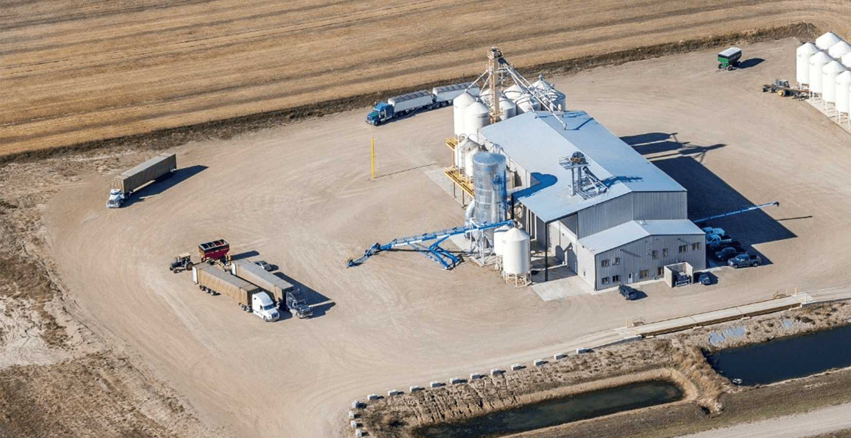 Turnkey seed and grain processing plant design and build by Vistasort
