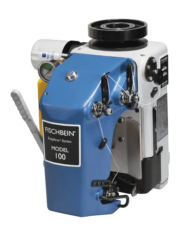 Empress Model 100 & 101 sew head — plain bag closing sew head for inline bag sewing systems, Vistasort