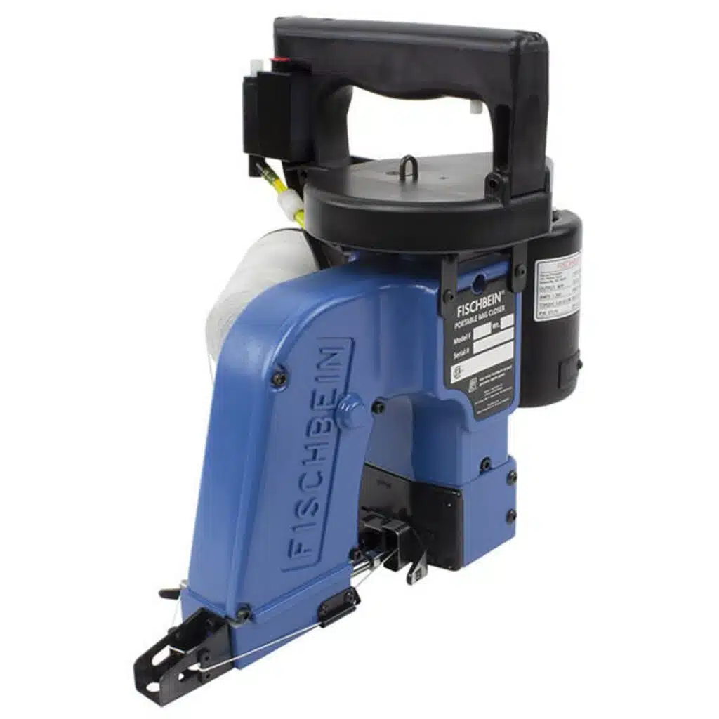 Model 40650 Standard portable bag closer 115V — Fischbein handheld plain sew bag closing unit, Vistasort