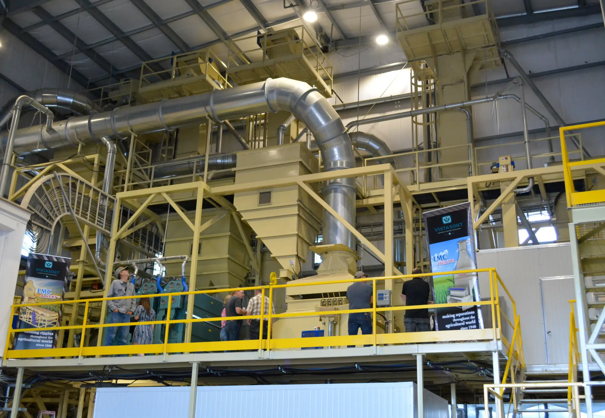 Vistasort — Galloway Seeds commercial seed cleaning plant supplied by Vistasort