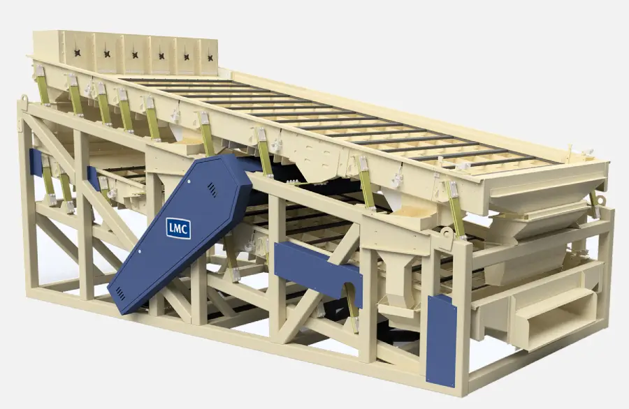 Sizing shakers are used to separate dry, flowable products by specific size.