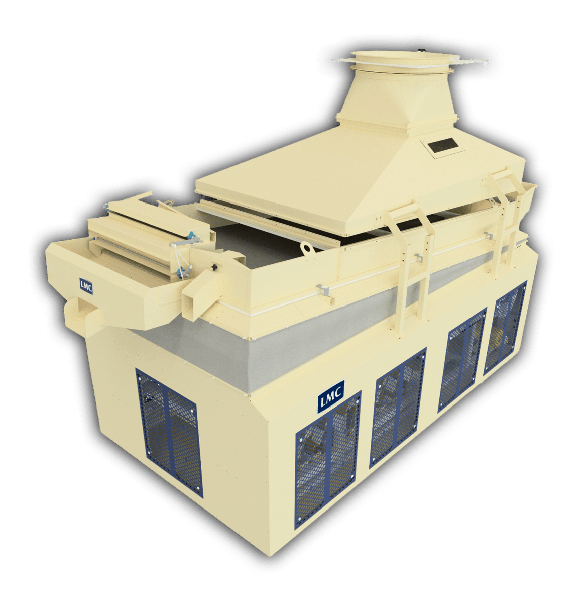 LMC Marc Series gravity separator for seed and grain processing — high-capacity density separation machine