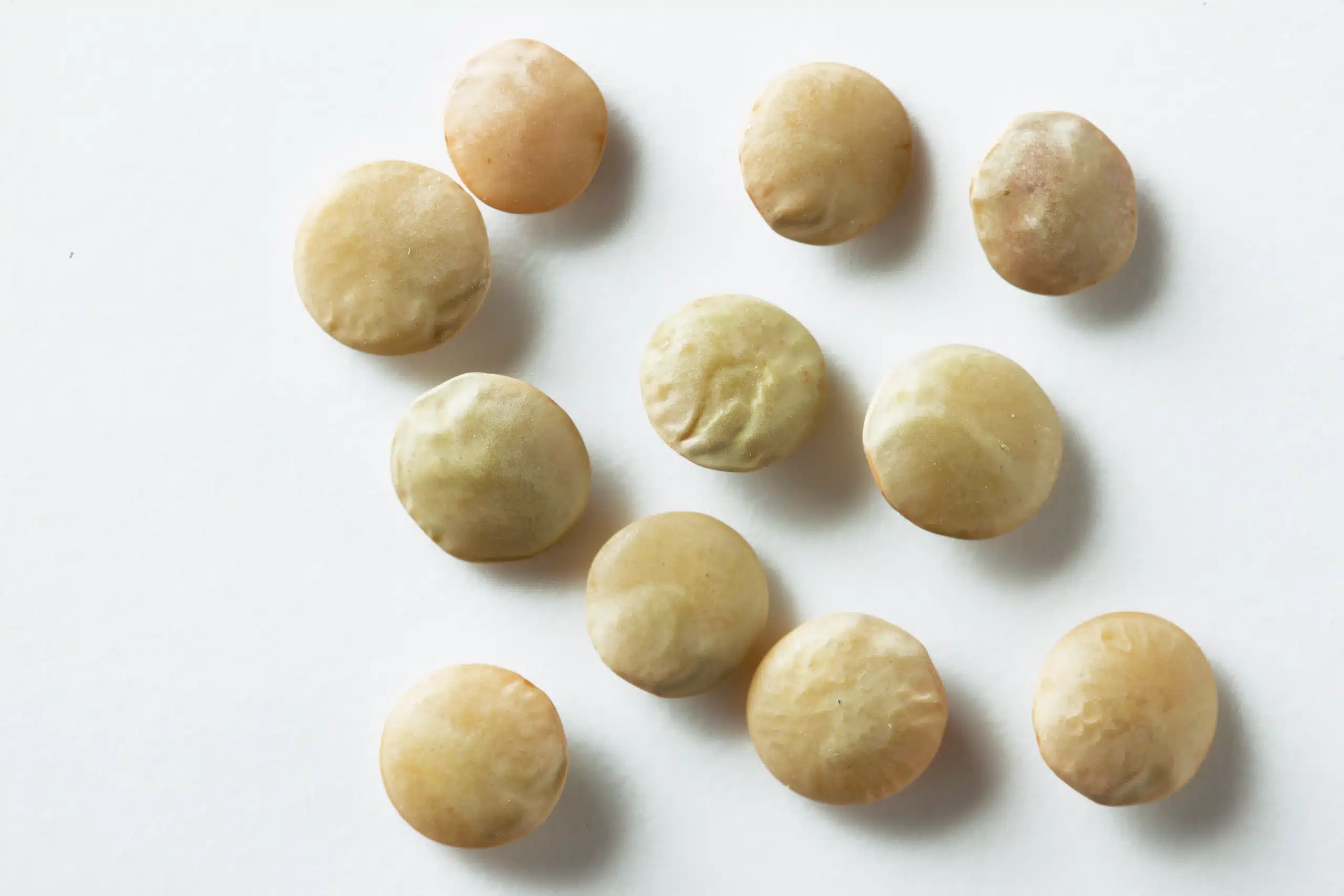 Green lentil accepts sorted by a VistaSort color sorter