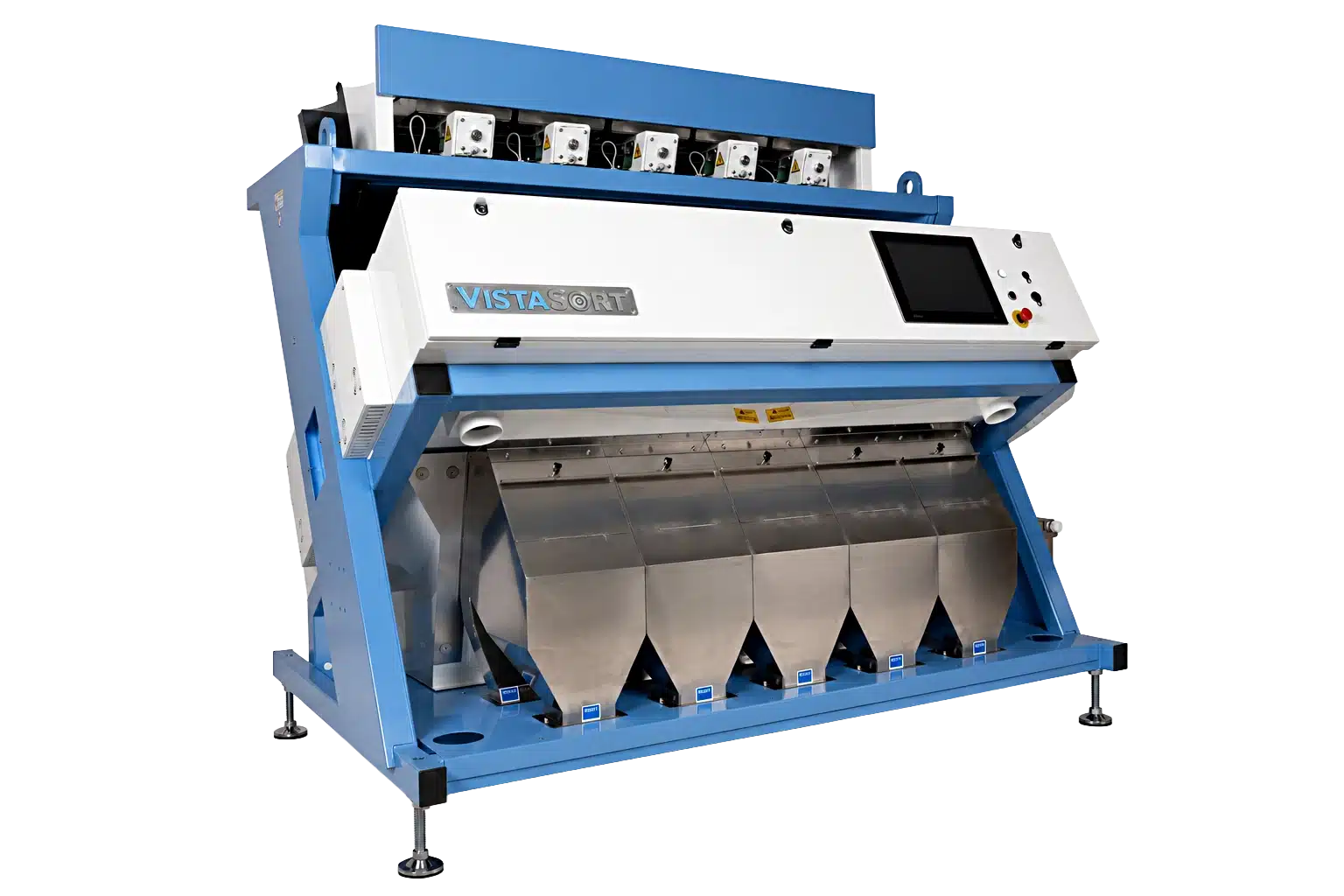 VistaSort optical color sorter machine for seed and grain processing