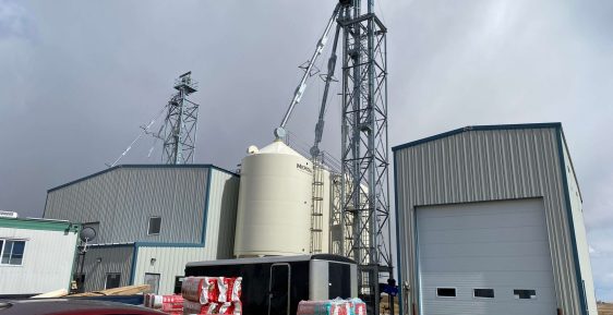 Starland facility interior — completed seed processing plant